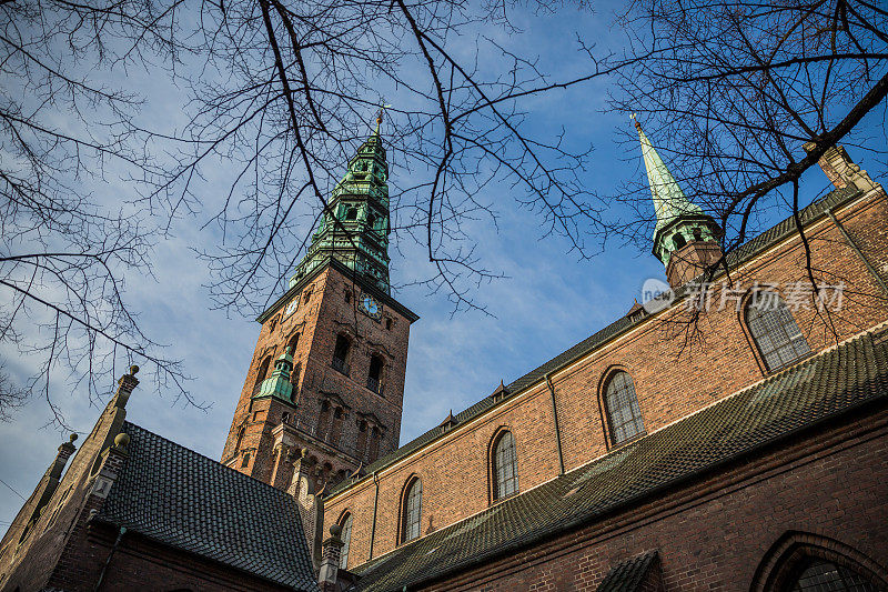 Nikolaj Church，哥本哈根，丹麦